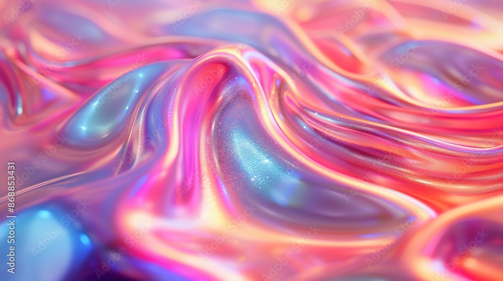 Abstract Holographic Blur Abstract Holographic Blur