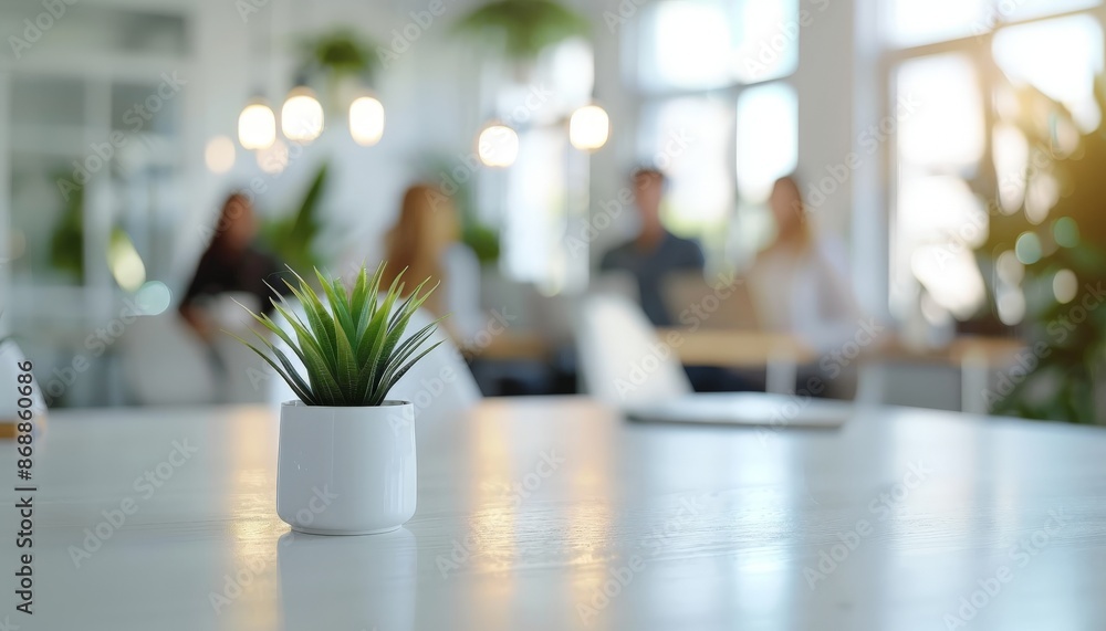 Focused startup team having a meeting in a conference room, modern office setting, teamwork, creative ideas, diverse group, professional environment Focused startup team having a meeting in a conference room, modern office setting, teamwork, creative ideas, diverse group, professional environment