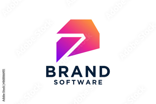Free Download Letter P Logo Template Design - GFXLoad