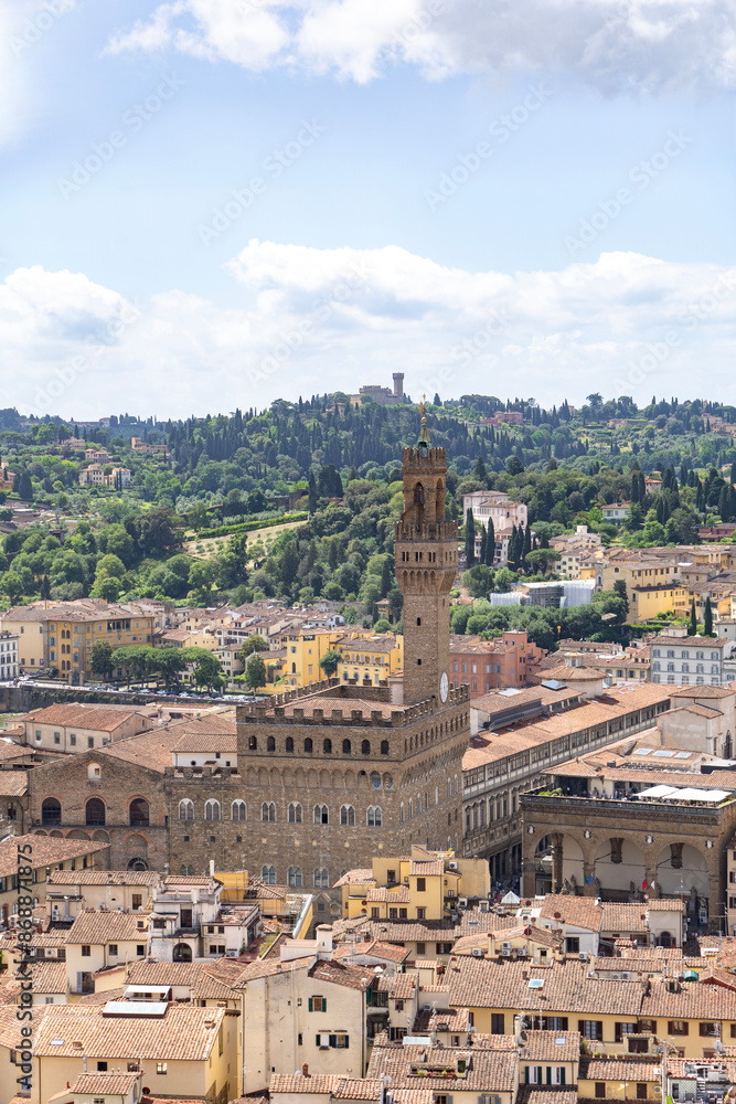 Fototapeta premium Florence Italy Portrait Palazzo Vecchio