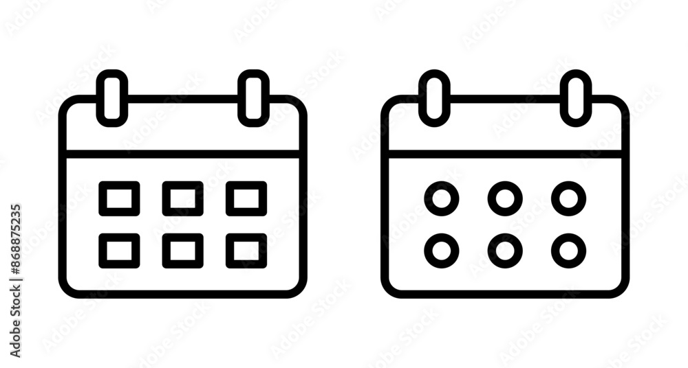 calendar icon vector isolated on white background. Calender symbol. Calendar vector icon. Deadline. Date. Time calendar icon vector isolated on white background. Calender symbol. Calendar vector icon. Deadline. Date. Time