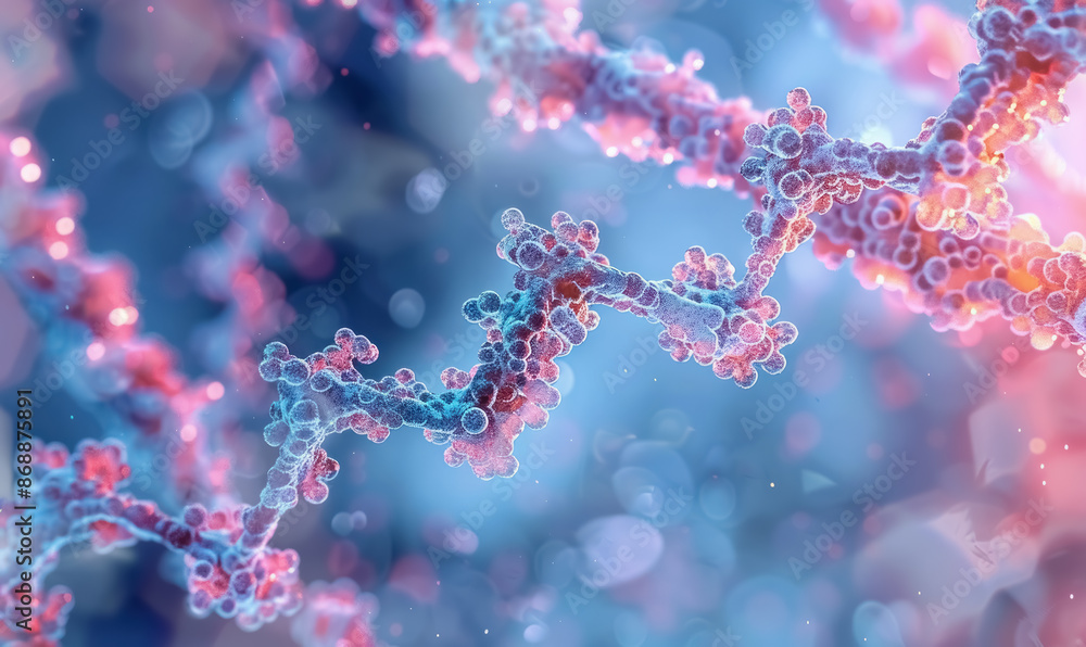 stunning visualization of molecular structures in vibrant colors stunning visualization of molecular structures in vibrant colors