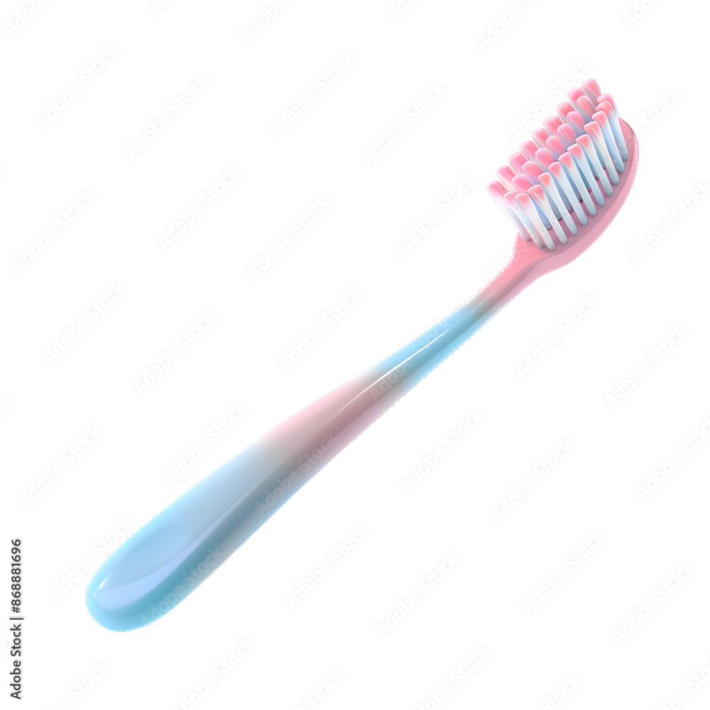 Toothbrush 3D icon, PNG image, isolated object Toothbrush 3D icon, PNG image, isolated object