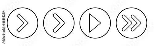 Arrow icon set. Arrow symbol. Arrow sign for your web design.