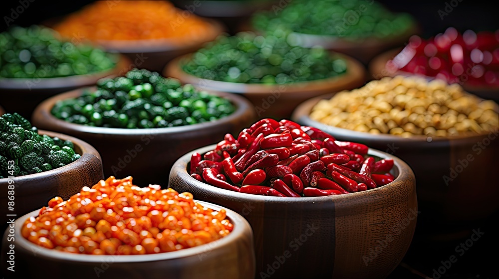 a variety of different foods including beans, beans, and other foods. a variety of different foods including beans, beans, and other foods.