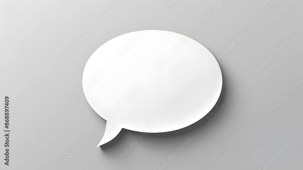 blank white bubble chat blank white bubble chat