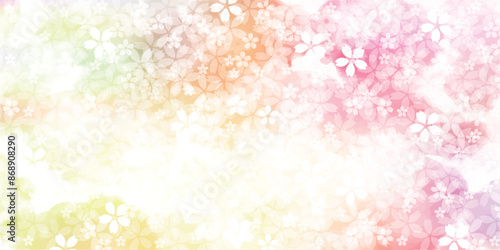 桜　春　ピンク　背景