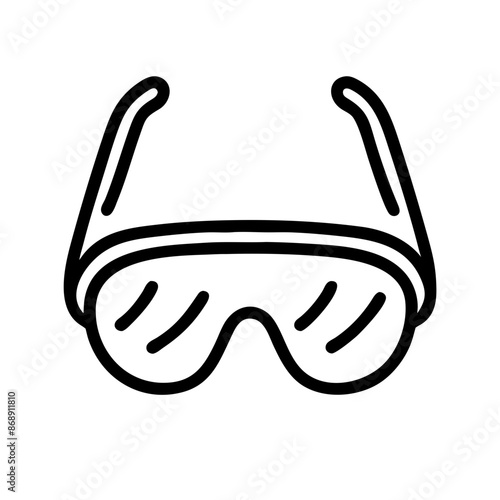 summer icon outline set