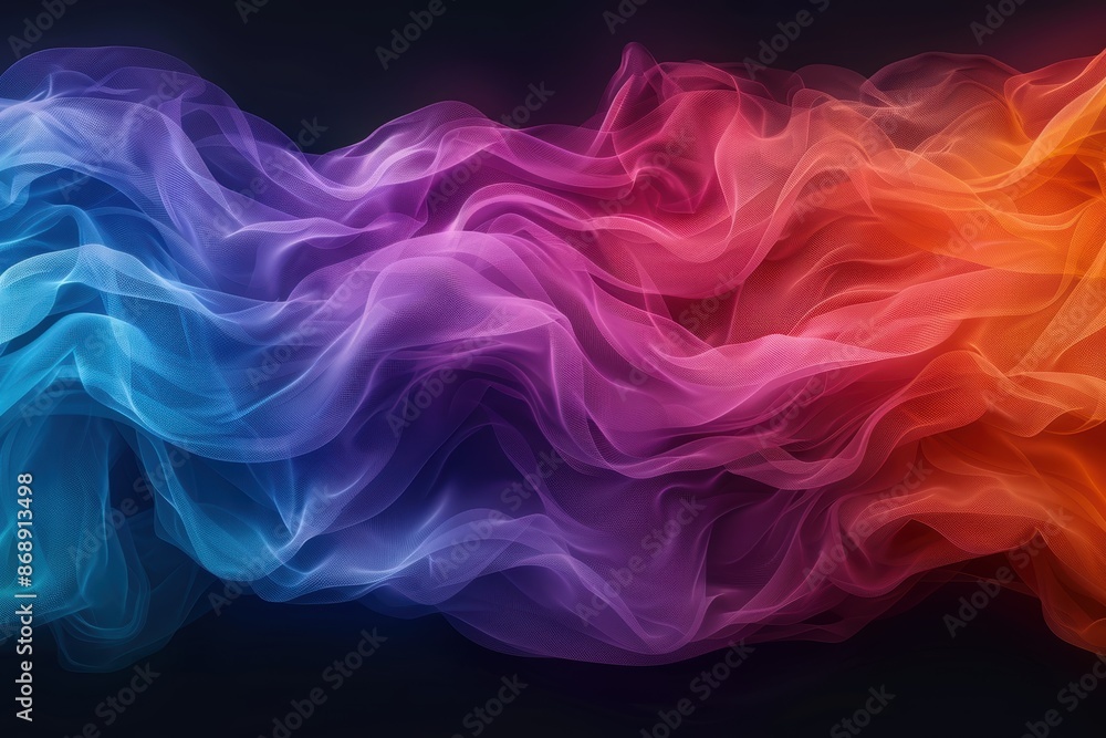 Vibrant abstract smoke and flame patterns Vibrant abstract smoke and flame patterns