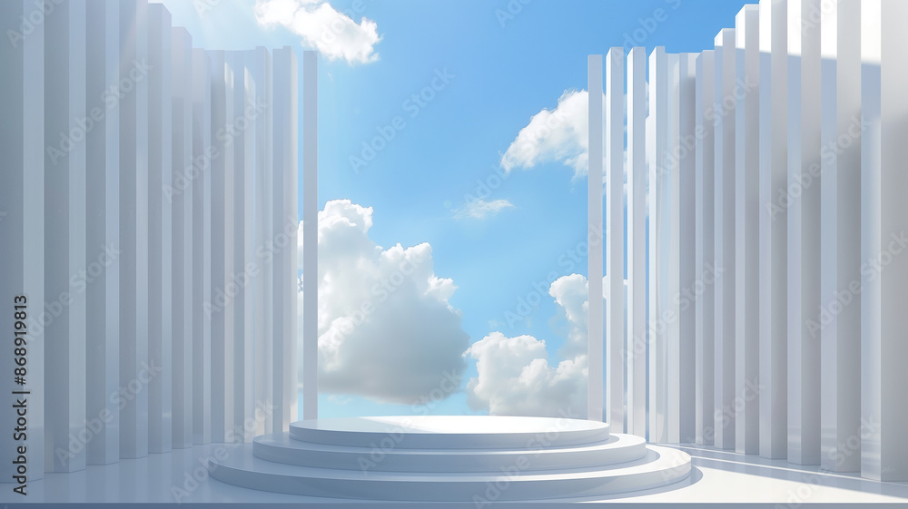 Obraz premium door to the sky