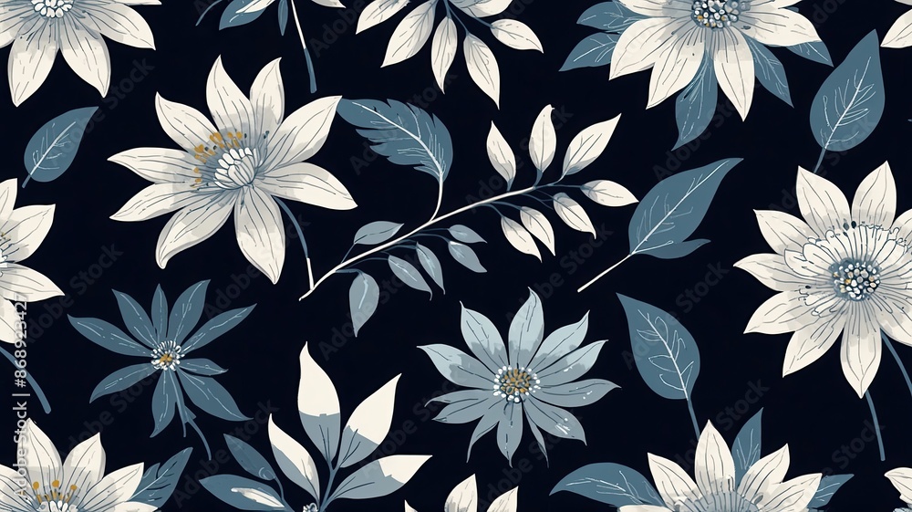 Pattren foral and flower texture background Pattren foral and flower texture background