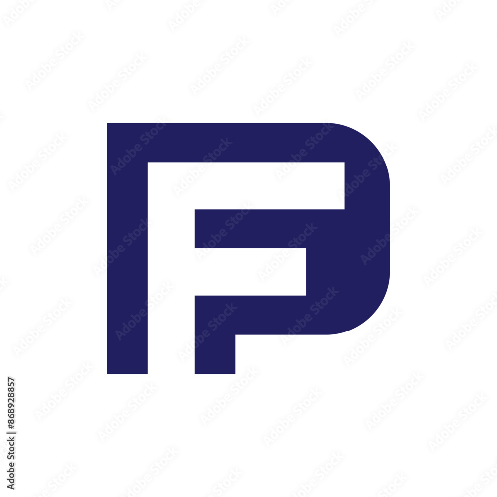 letter fp logo design letter fp logo design