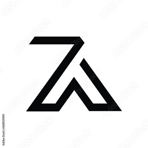 Free Download letter za logo design - GFXLoad