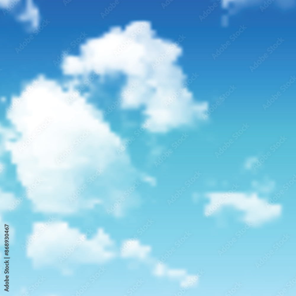 Obraz premium 空 雲 自然 風景 背景