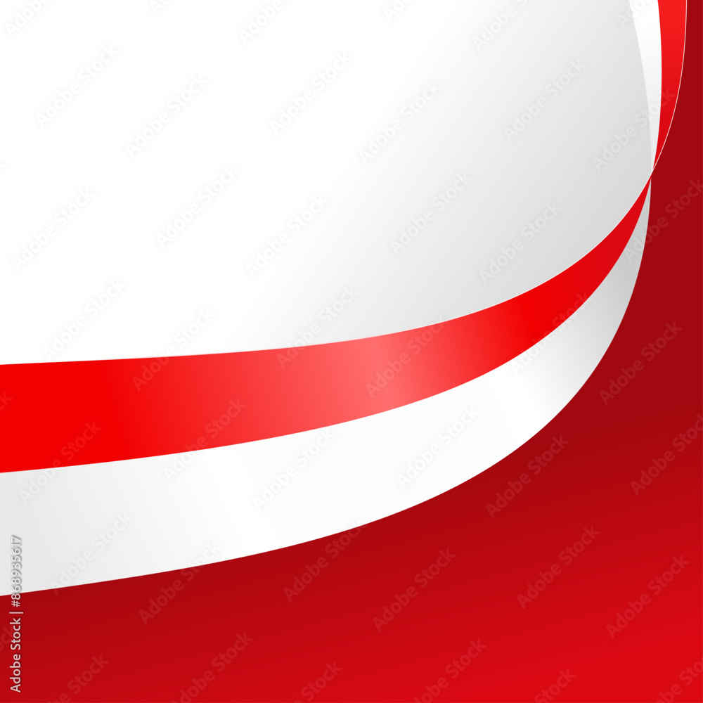 wavy red and white abstract vector background with copy space for text. indonesia noational day wavy red and white abstract vector background with copy space for text. indonesia noational day