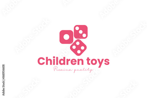toys logo vector icon illustration