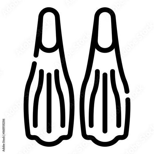 fins Line Icon
