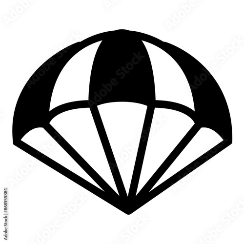 parachute Solid icon