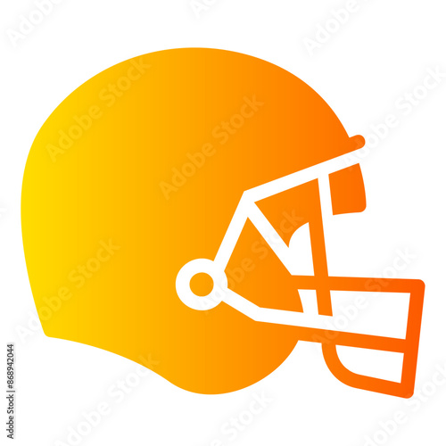helmet Gradient icon