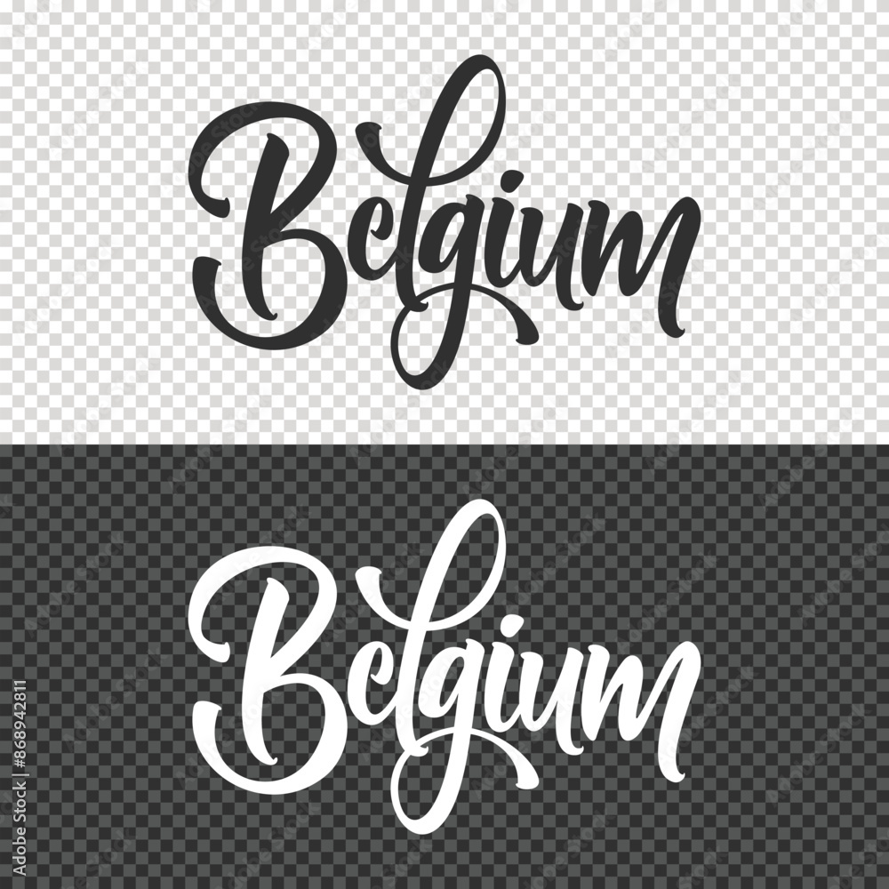 belgium lettering clipart element design belgium lettering clipart element design