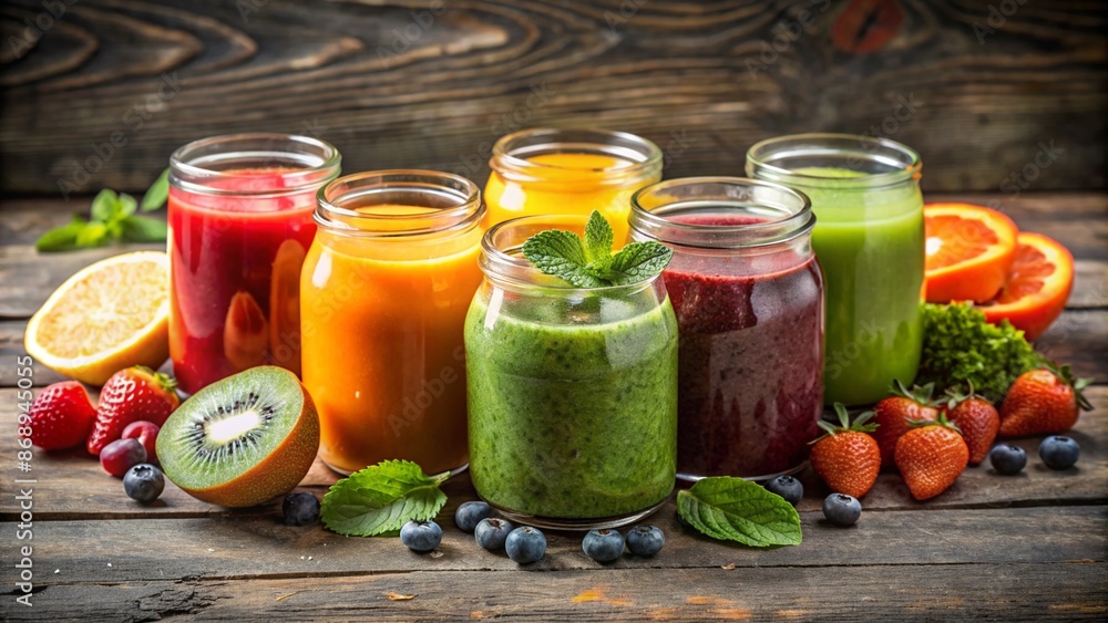 Healthy fruit and vegetable smoothies Healthy fruit and vegetable smoothies