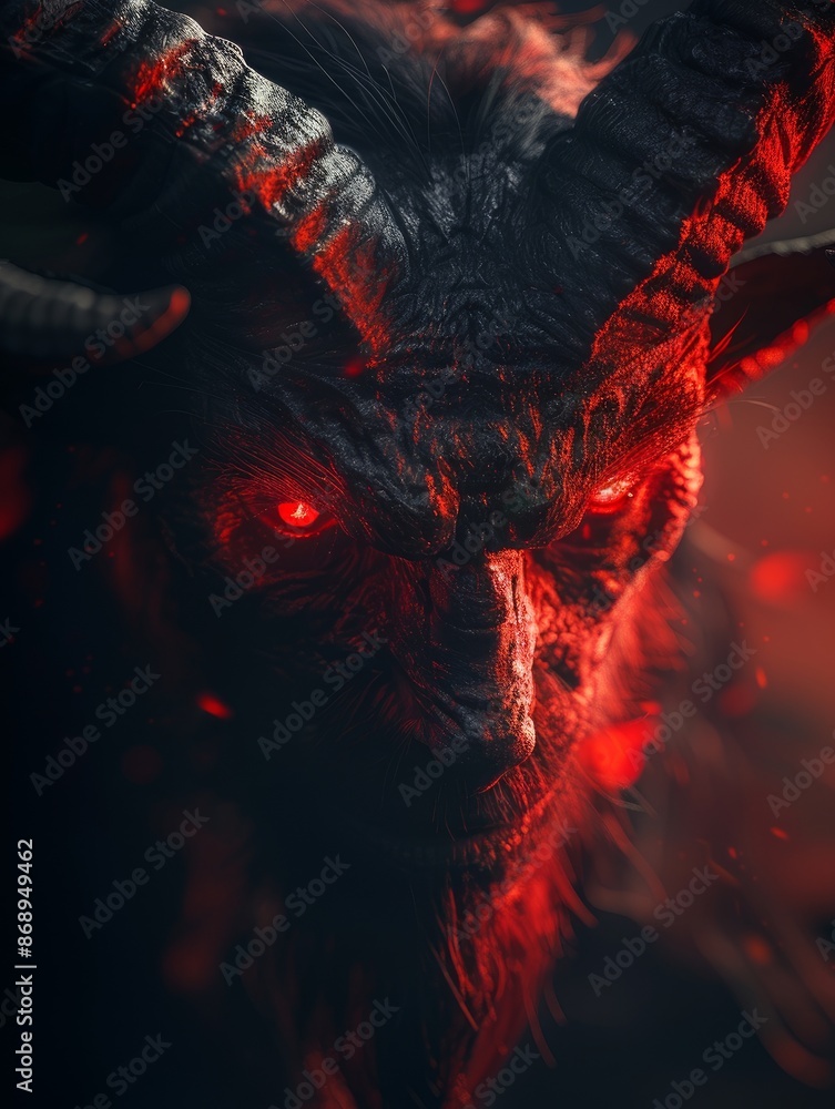 Fototapeta premium scary demon