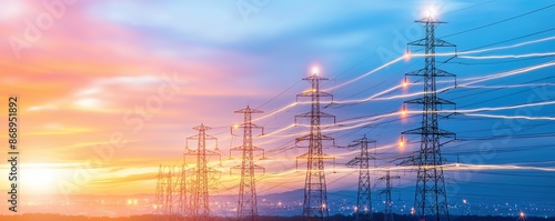 Team working on a smart grid for efficient energy distribution, intelligent systems, sustainable infrastructure