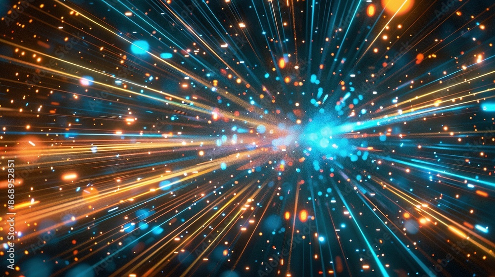 High-Speed Global Data Transfer: Tech Abstract Background High-Speed Global Data Transfer: Tech Abstract Background