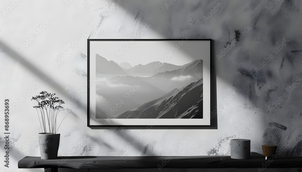 Fototapeta premium frame mockup