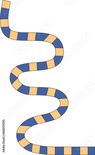 board game path for kid activity book 