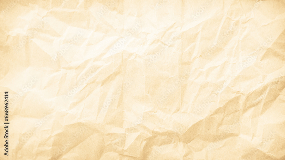Crumpled brown paper texture background for design with copy space for text or image. Crumpled brown paper texture background for design with copy space for text or image.