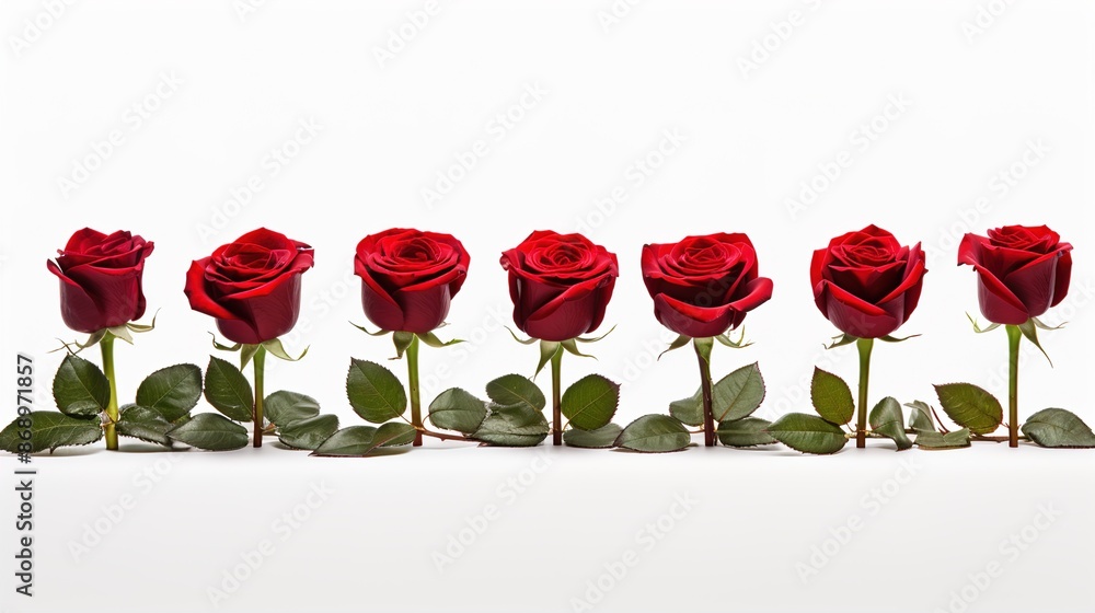 Naklejka premium bouquet of roses