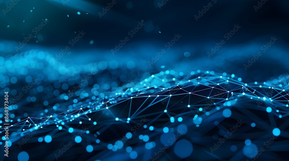 blue plexus background