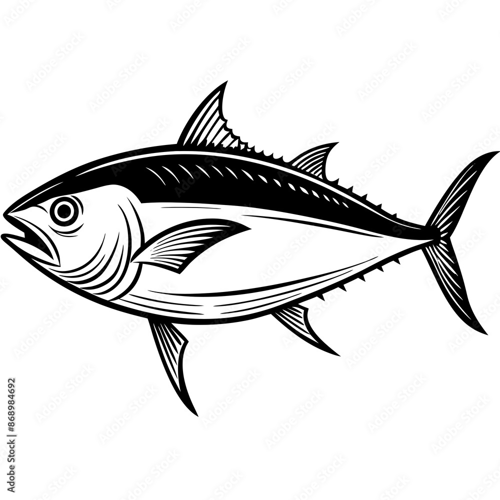 Fototapeta premium fish illustration