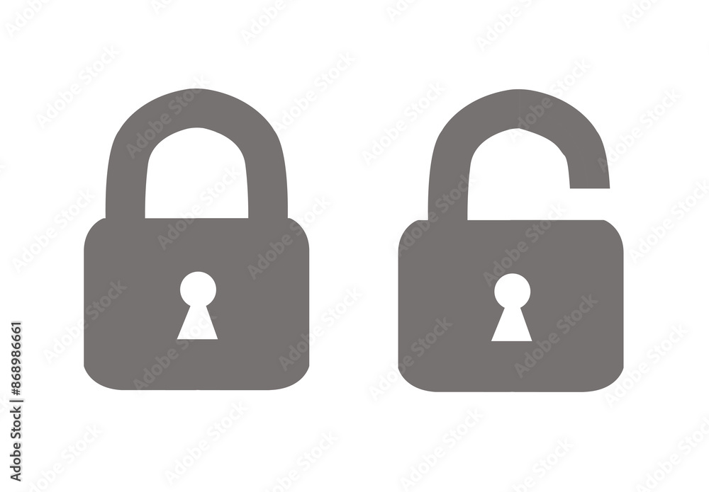 padlock icon symbol vector illustration padlock icon symbol vector illustration