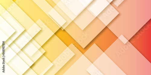 Simple orang background. flat orang gradation wavy geometric background. orang geometric triangles shapes. creative minimalist and various modern geometric shapes for background perfect for wallpaper.