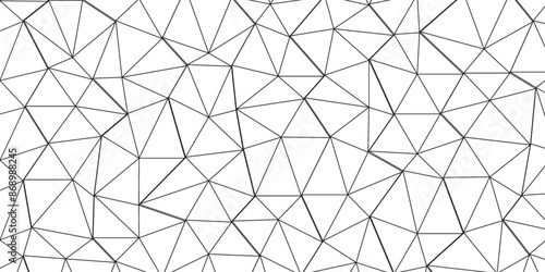637Geometric low poly graphic. Background of triangular facets. Polygonal art.  black geometric overlapping hexagon pattern abstract futuristic background design. data concept design illustration