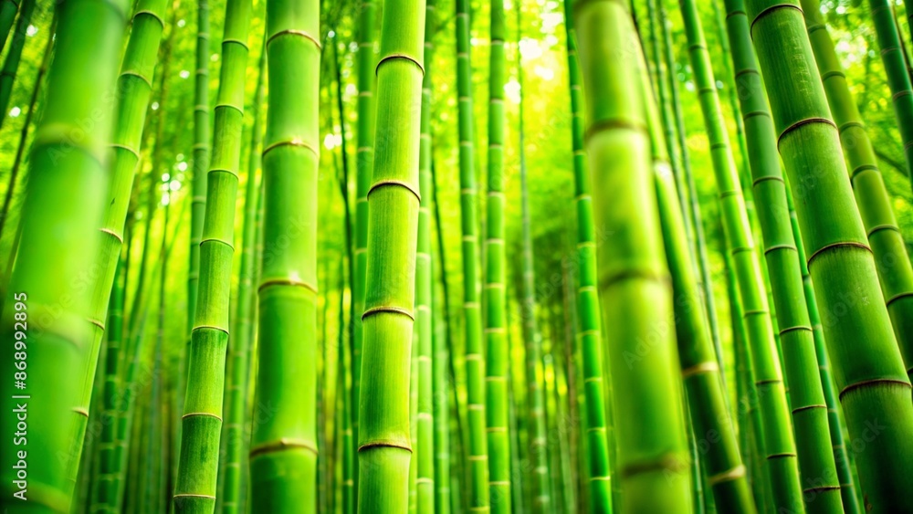 Fototapeta premium blurred bamboo forest background panorama