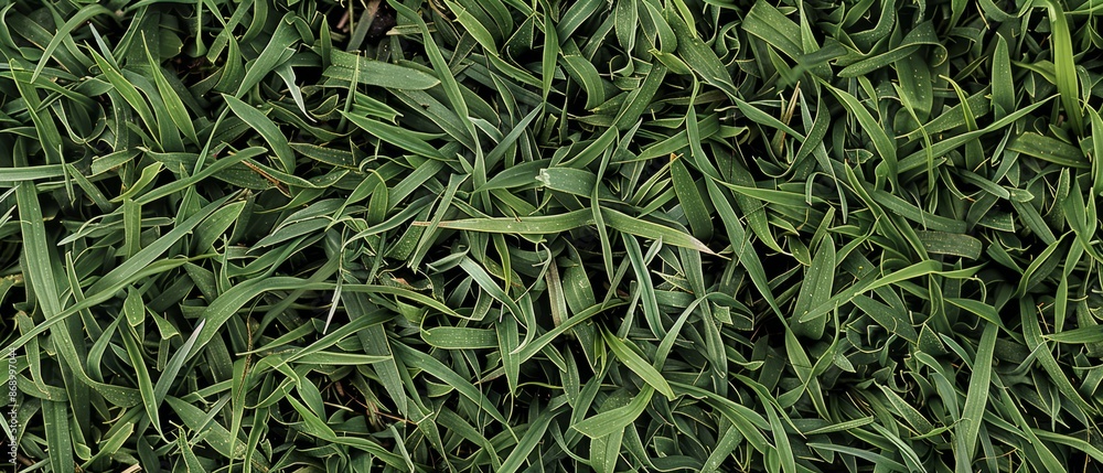 Panoramic close-up, high detail scan of bentgrass material, Generative AI Panoramic close-up, high detail scan of bentgrass material, Generative AI
