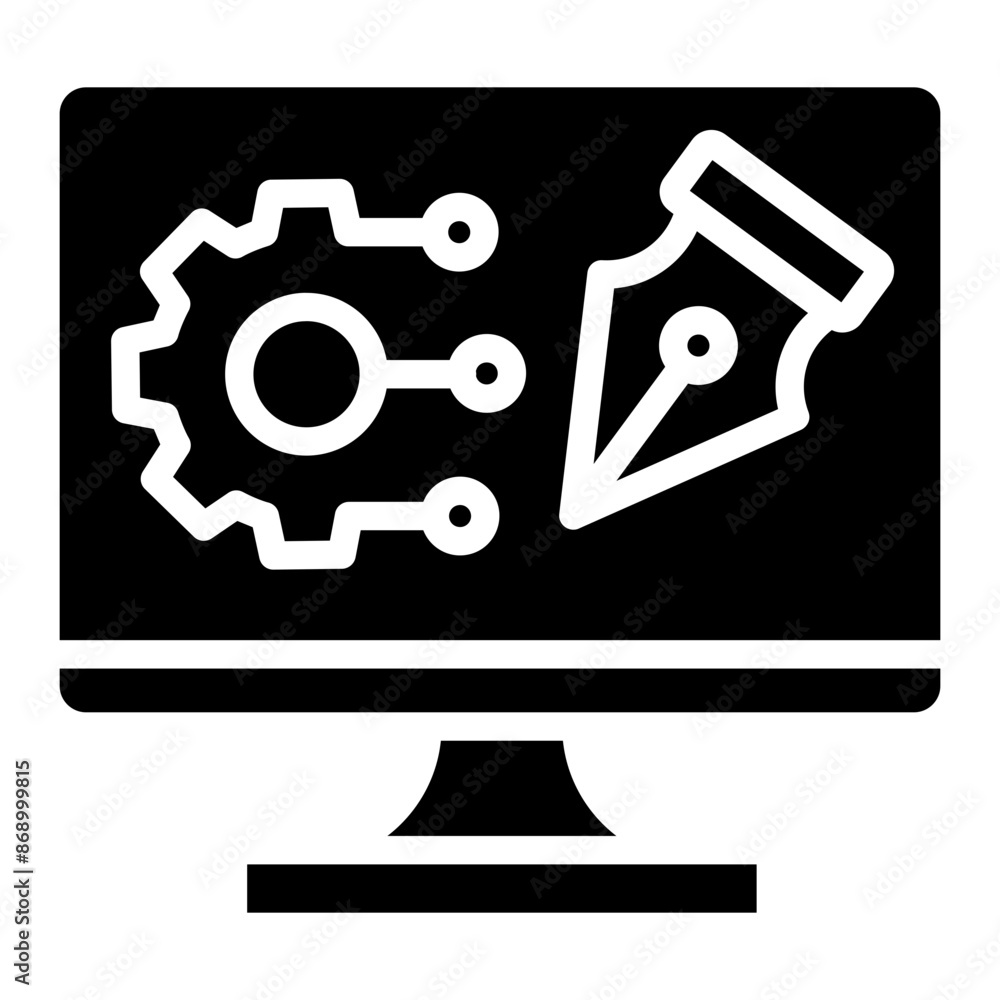 Technology Design Icon Element For Design Technology Design Icon Element For Design