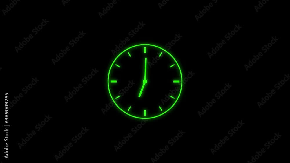 Clock icon Countdown 24 Hour Day Fast Speed Animation Background. Clock icon Countdown 24 Hour Day Fast Speed Animation Background.