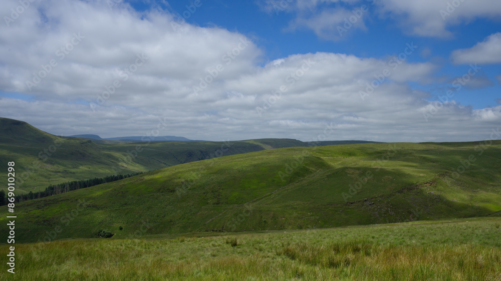 Obraz premium Usual South Wales landscape