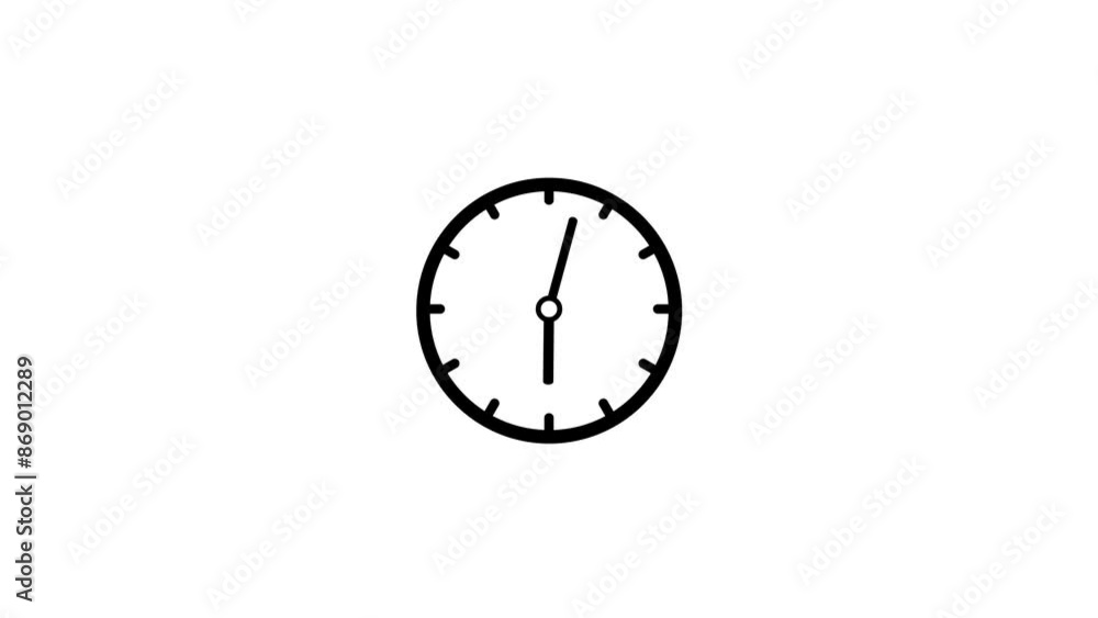 Clock icon Countdown 24 Hour Day Fast Speed Animation Background. Clock icon Countdown 24 Hour Day Fast Speed Animation Background.
