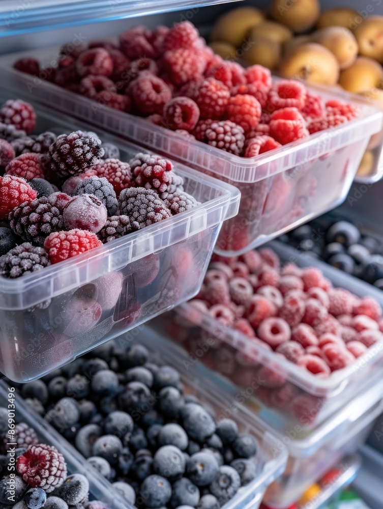 Berry Filled Refrigerator Berry Filled Refrigerator