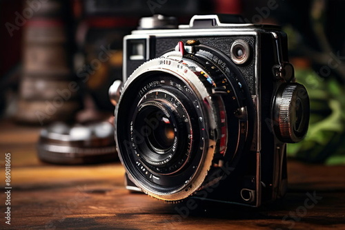 old photo camera