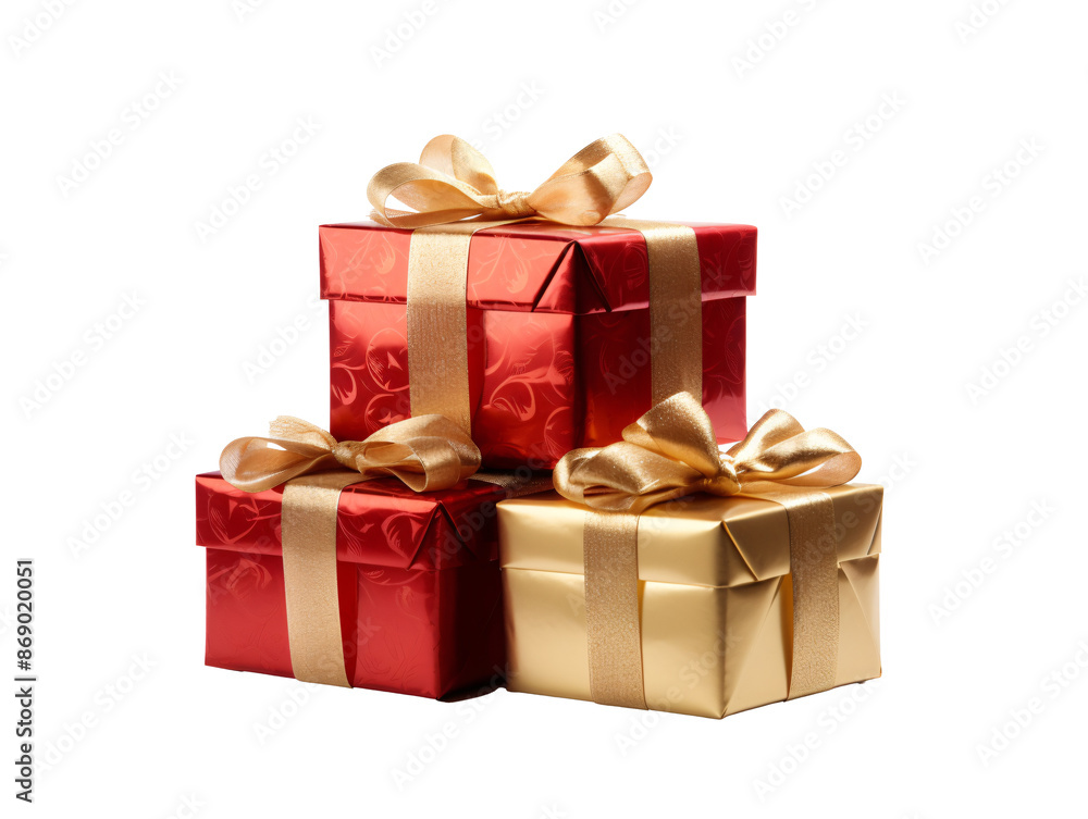 a group of wrapped presents a group of wrapped presents