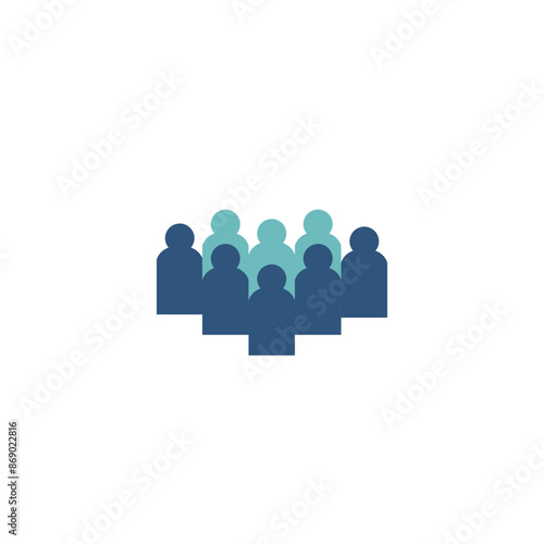 Colorful People Team Teamwork Union Crowd
