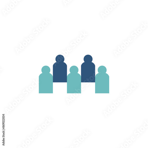 Colorful People Team Teamwork Union Crowd
