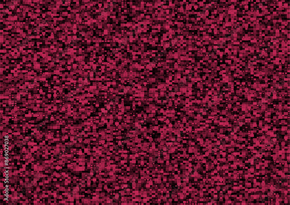Fototapeta premium Red purple small square dots abstract geometric background. Vector technology design
