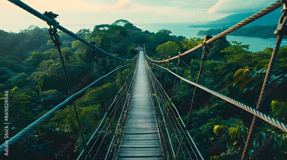 Obraz premium Landscape of a tropical island img